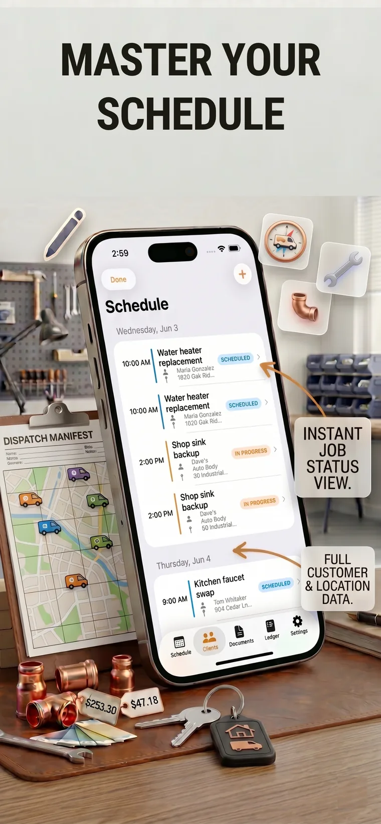 Master your schedule