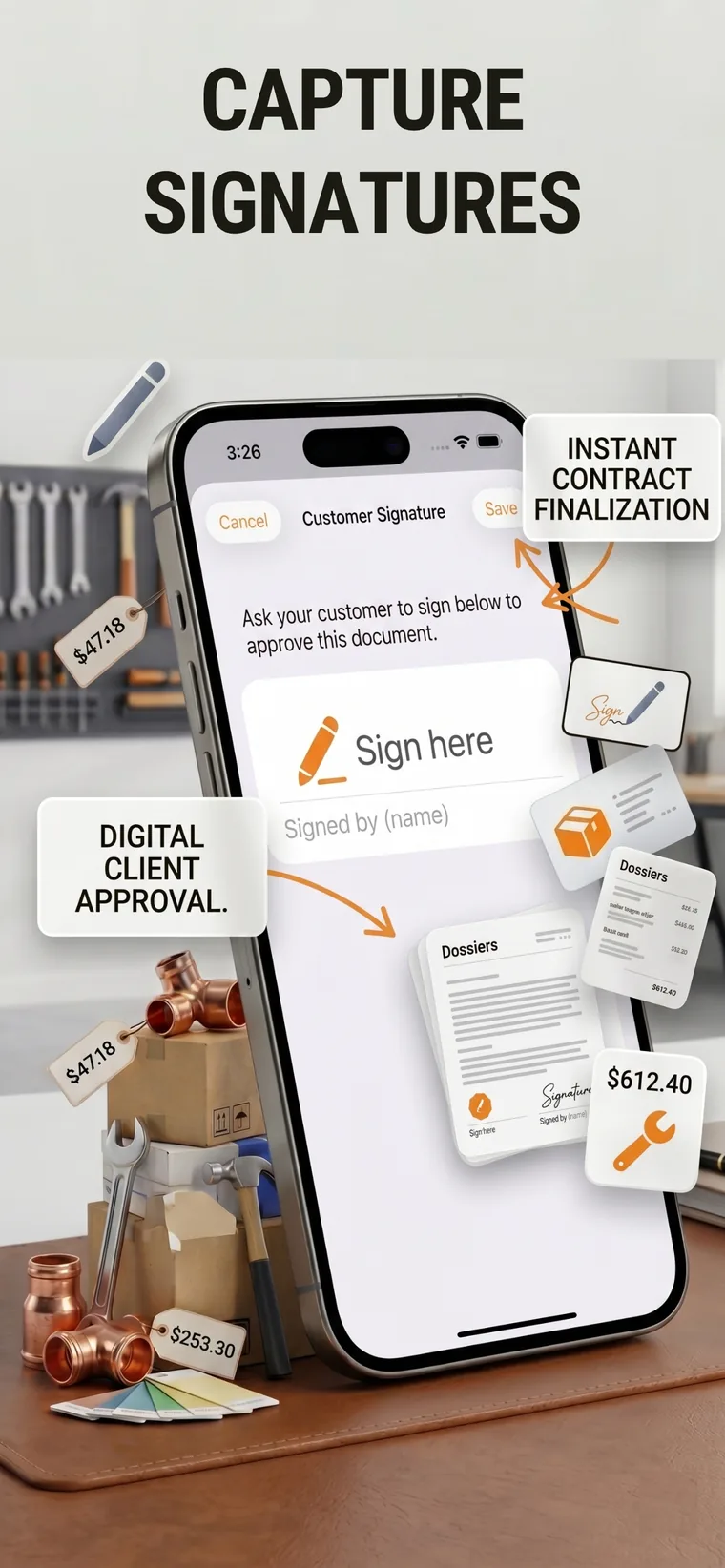 Capture signatures